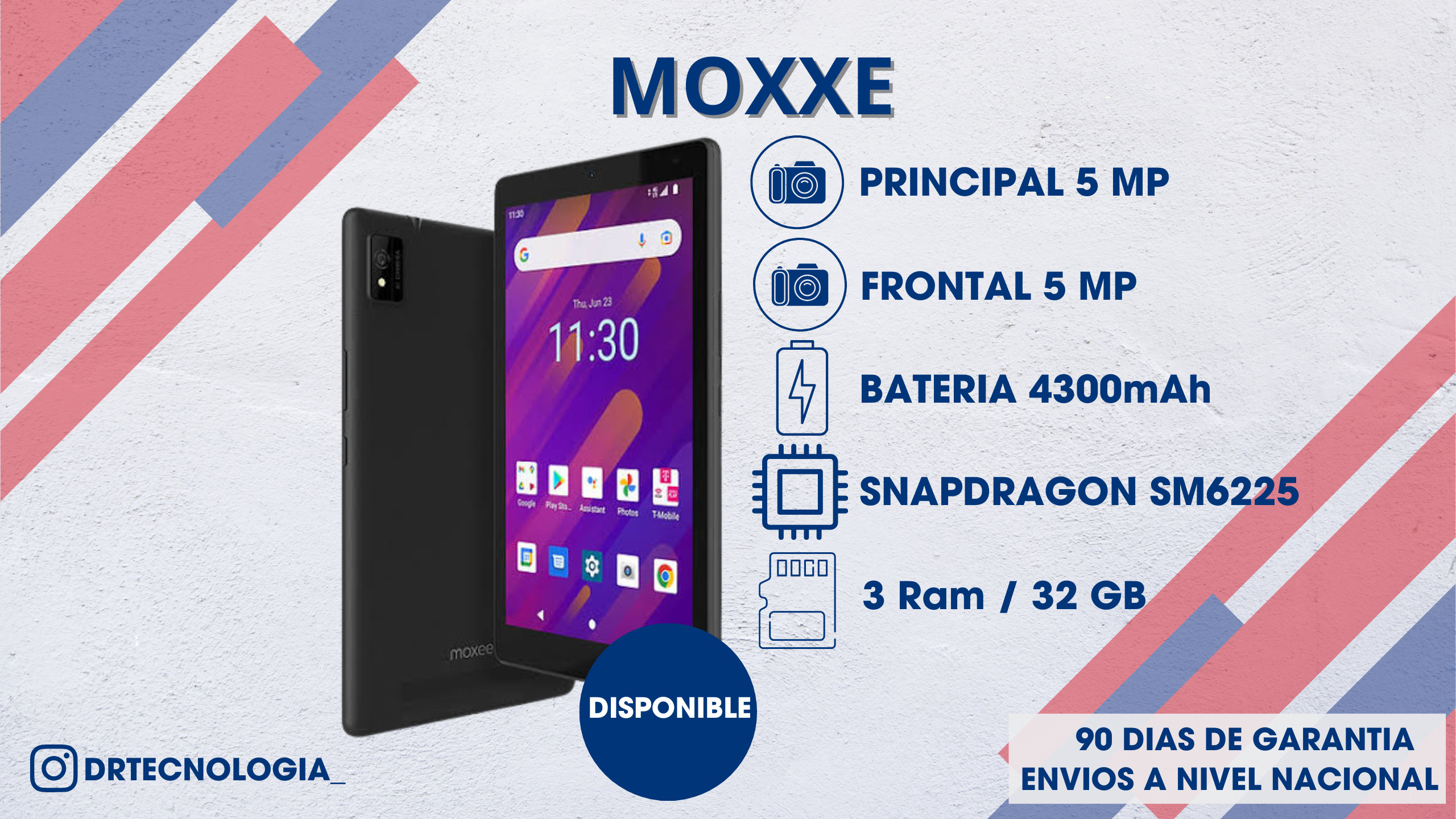 TABLET MOXEE 3/32GB 